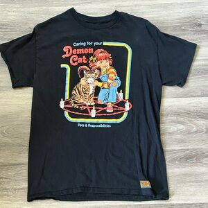 Steven Rhodes Demon Cat T-shirt